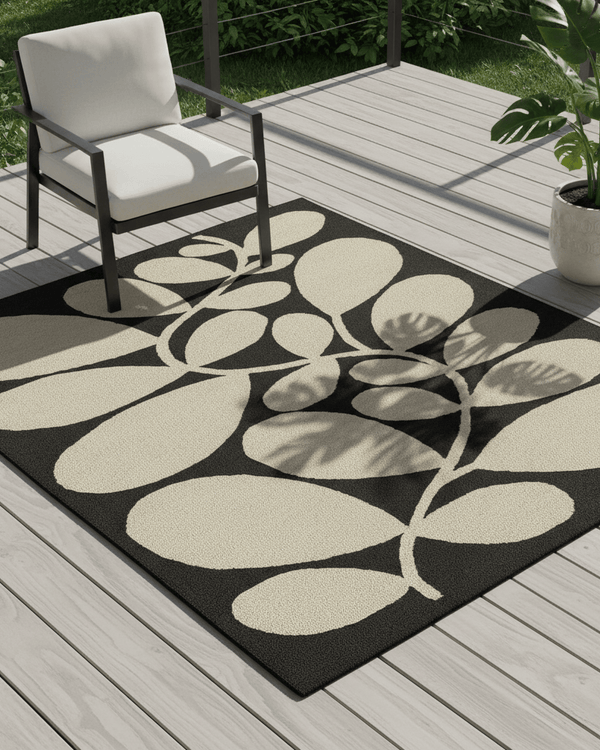 ORLA KIELY INDOOR OUTDOOR SYCAMORE AREA RUG  by Brink and Campman