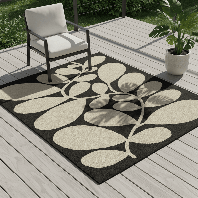 ORLA KIELY INDOOR OUTDOOR SYCAMORE AREA RUG  by Brink and Campman