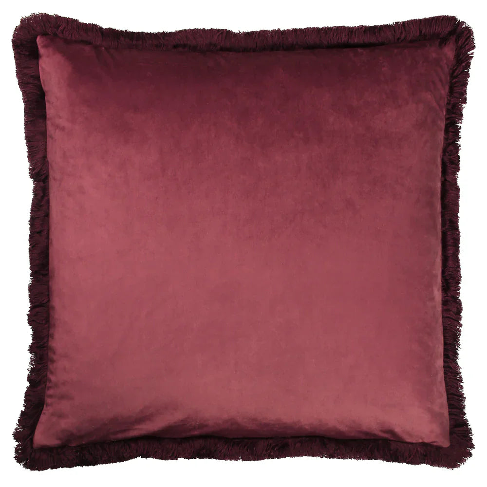 Paoletti (Riva Home) Cushions CAHALA TROPICAL CUSHION BERRY  by Paoletti