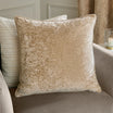 Paoletti (Riva Home) Cushions Champagne LUSTRE VELVET CUSHION by Paoletti