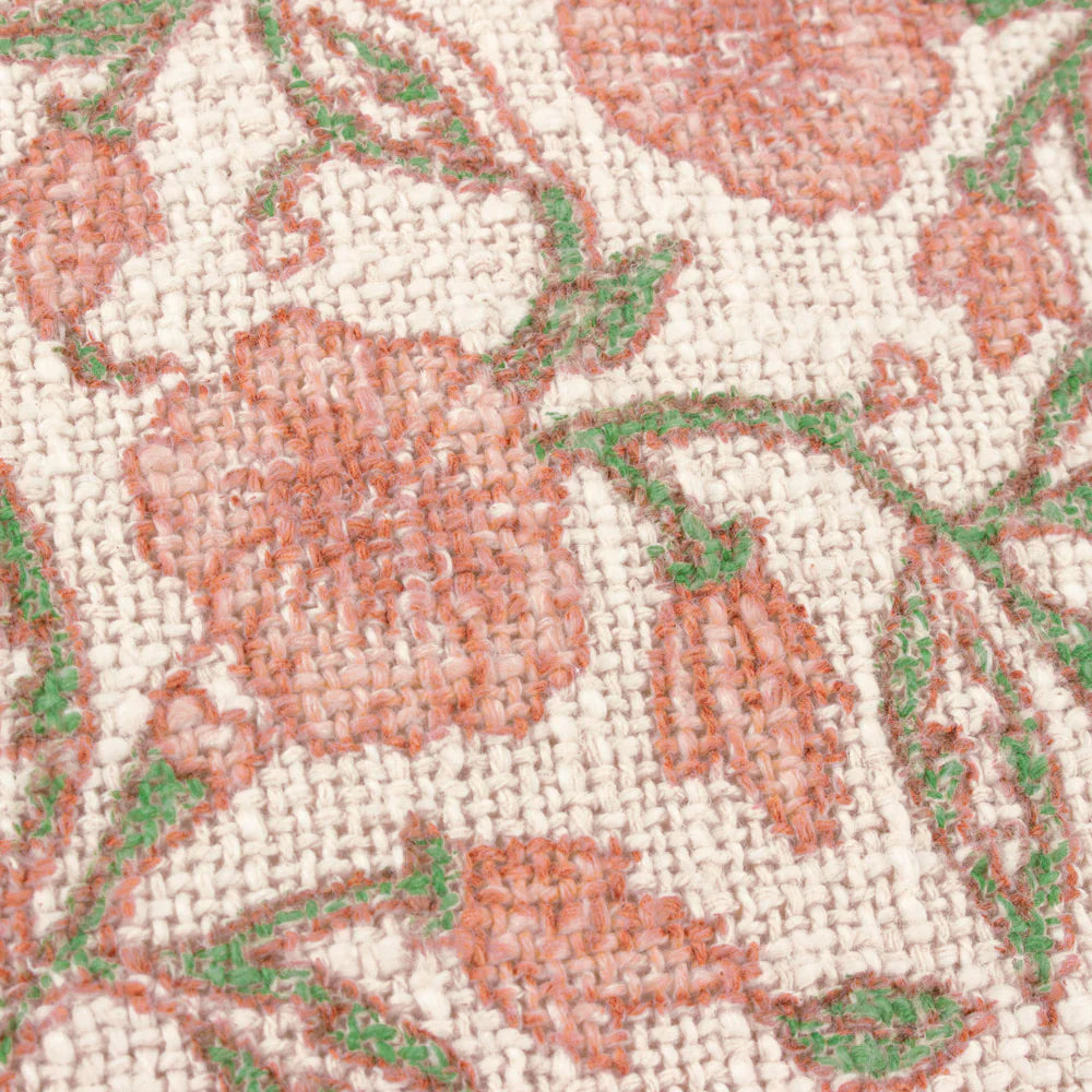Paoletti (Riva Home) Cushions DELPHINE FLORAL PIPED CUSHION  by Paoletti
