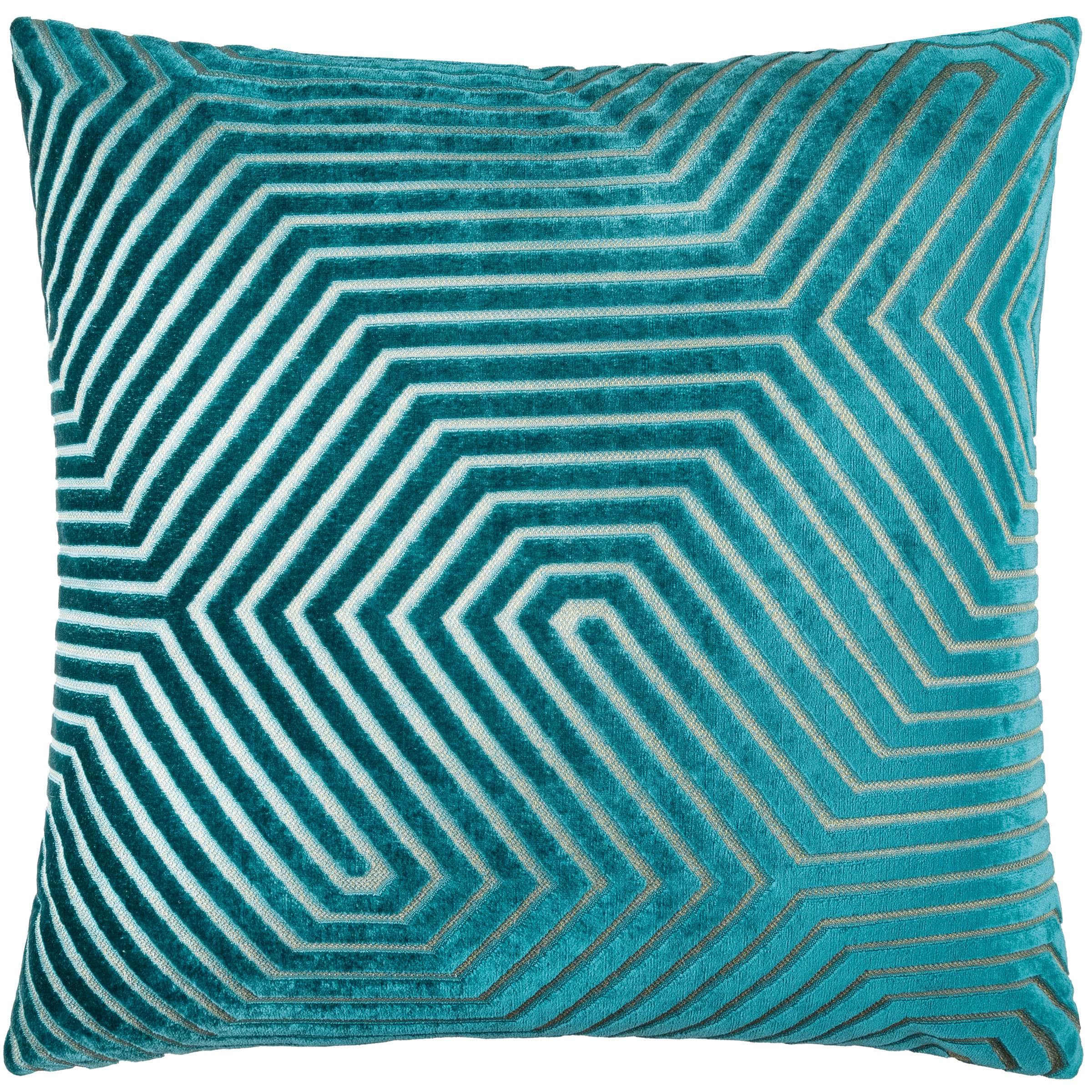 Paoletti (Riva Home) Cushions EVOKE CUT VELVET CUSHION by Paoletti