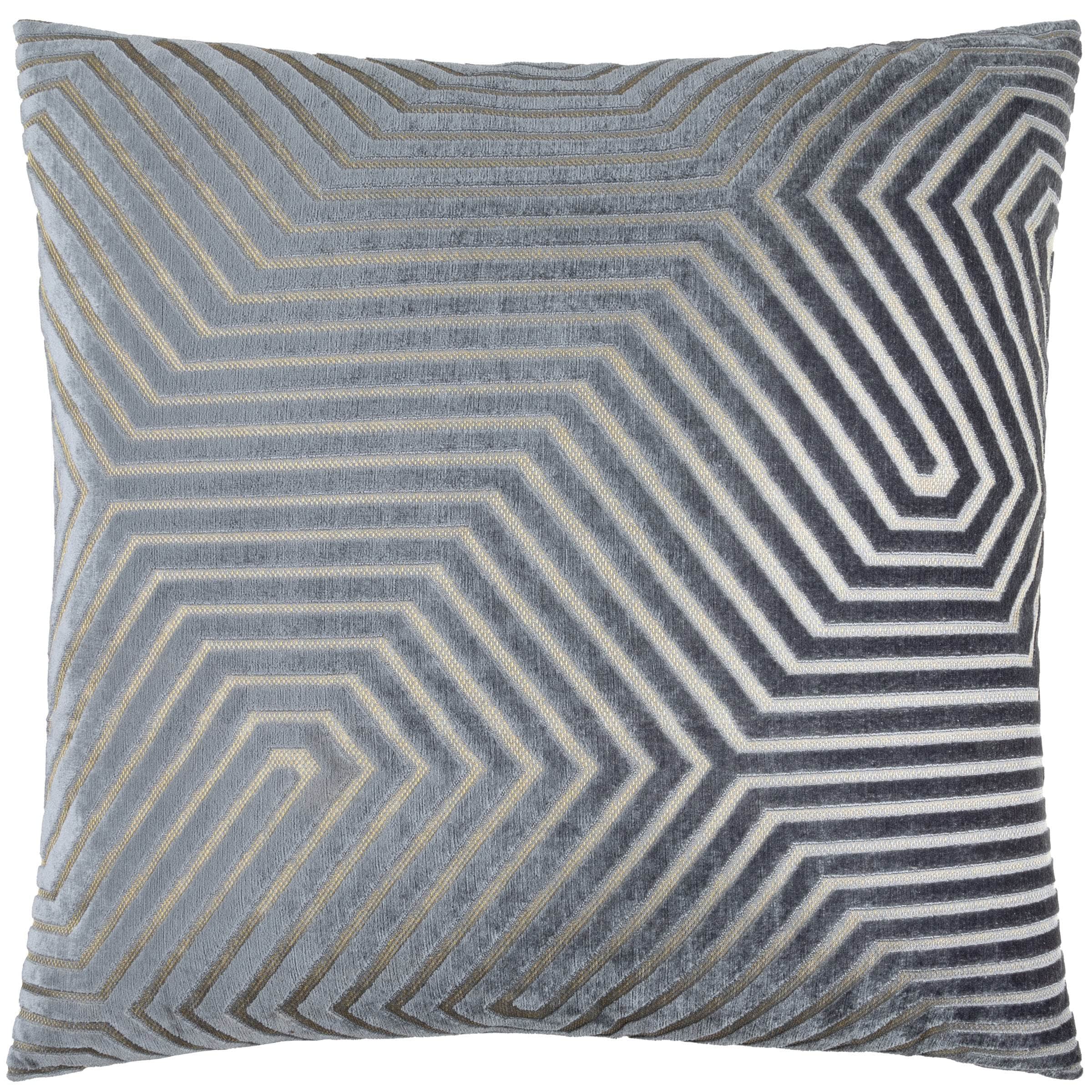 Paoletti (Riva Home) Cushions EVOKE CUT VELVET CUSHION by Paoletti