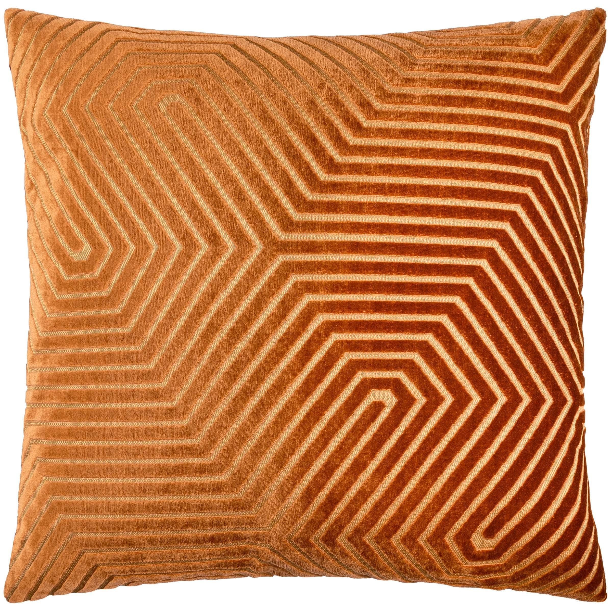 Paoletti (Riva Home) Cushions EVOKE CUT VELVET CUSHION by Paoletti