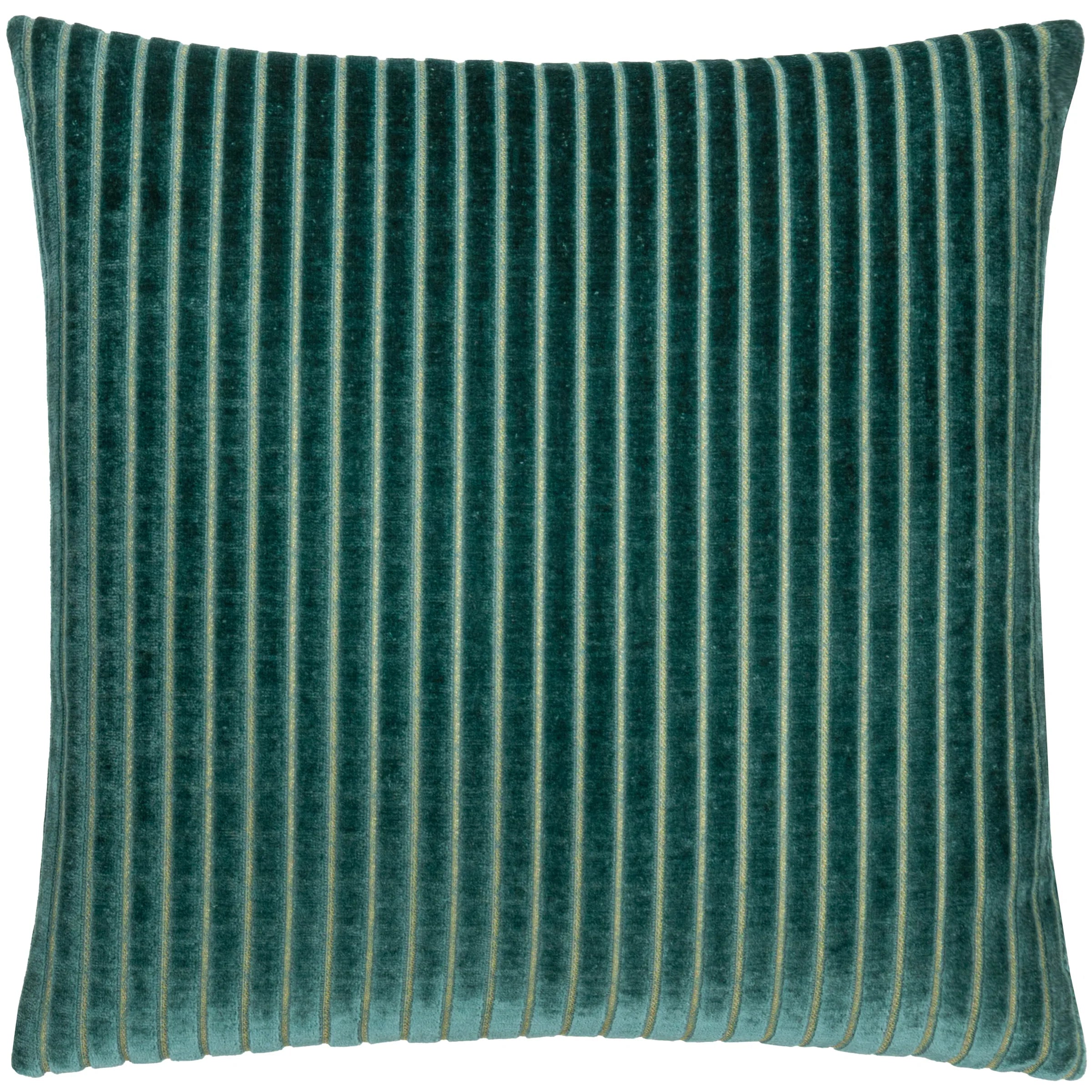 Paoletti (Riva Home) Cushions SAVOY STRIPE VELVET CUSHION by Paoletti