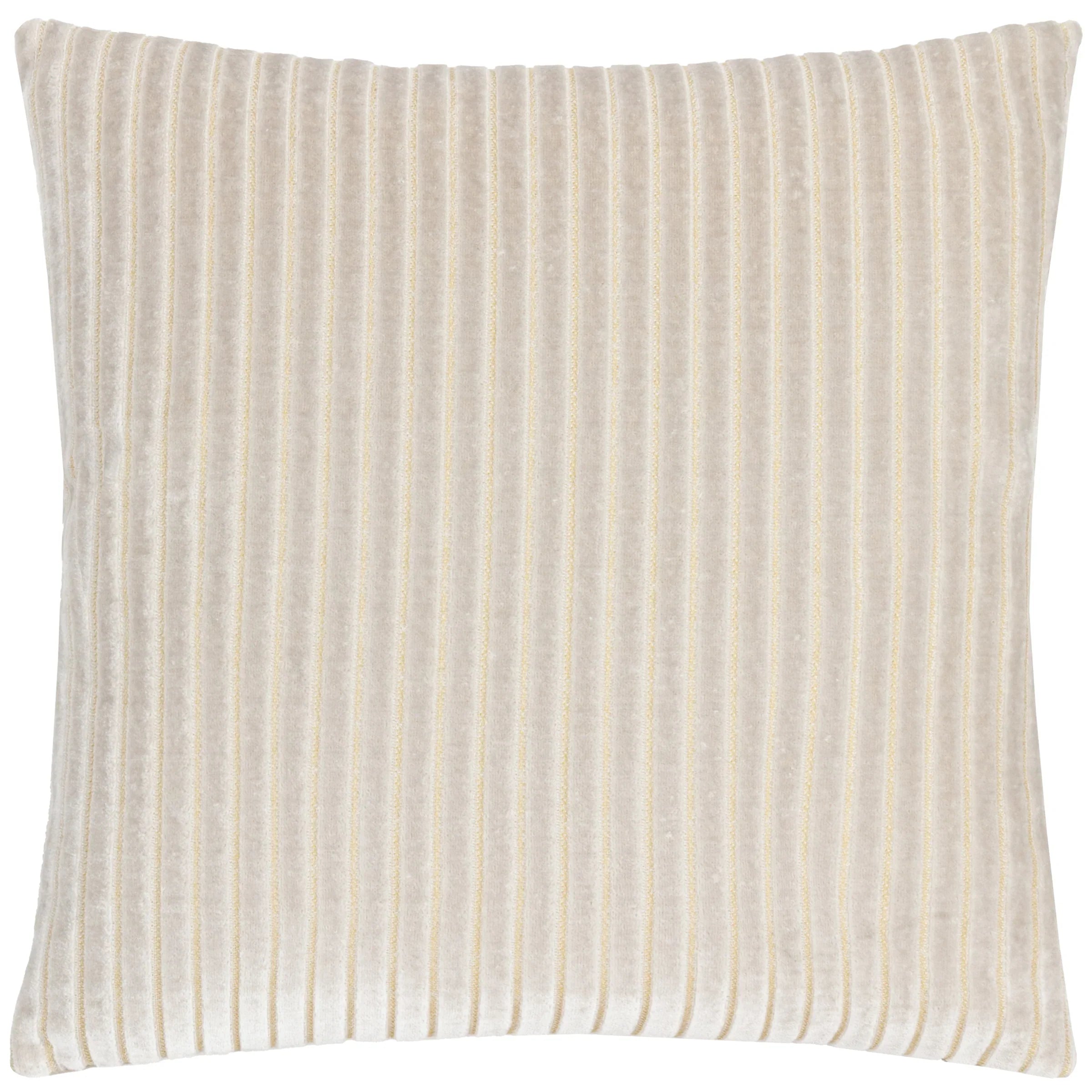 Paoletti (Riva Home) Cushions SAVOY STRIPE VELVET CUSHION by Paoletti