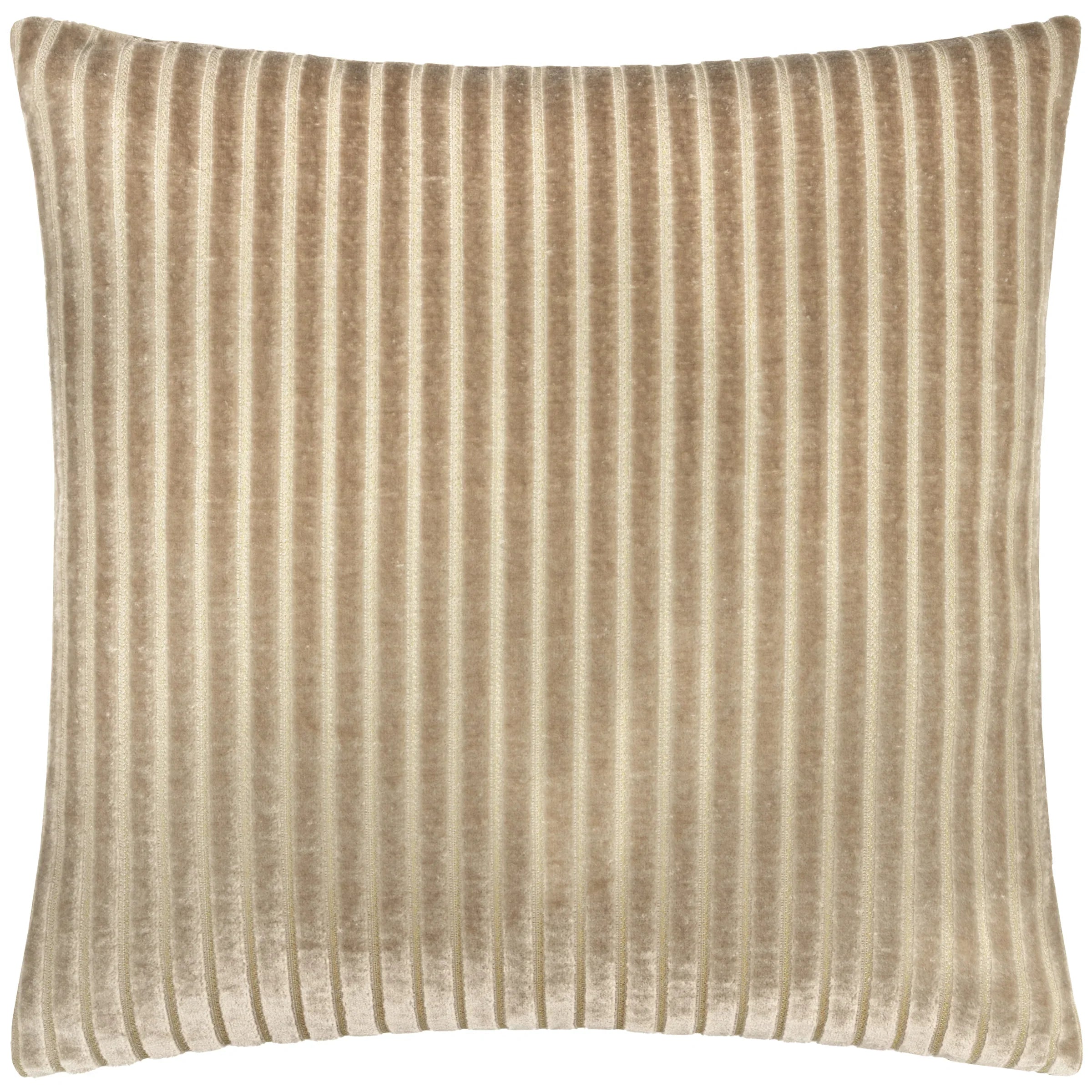 Paoletti (Riva Home) Cushions SAVOY STRIPE VELVET CUSHION by Paoletti