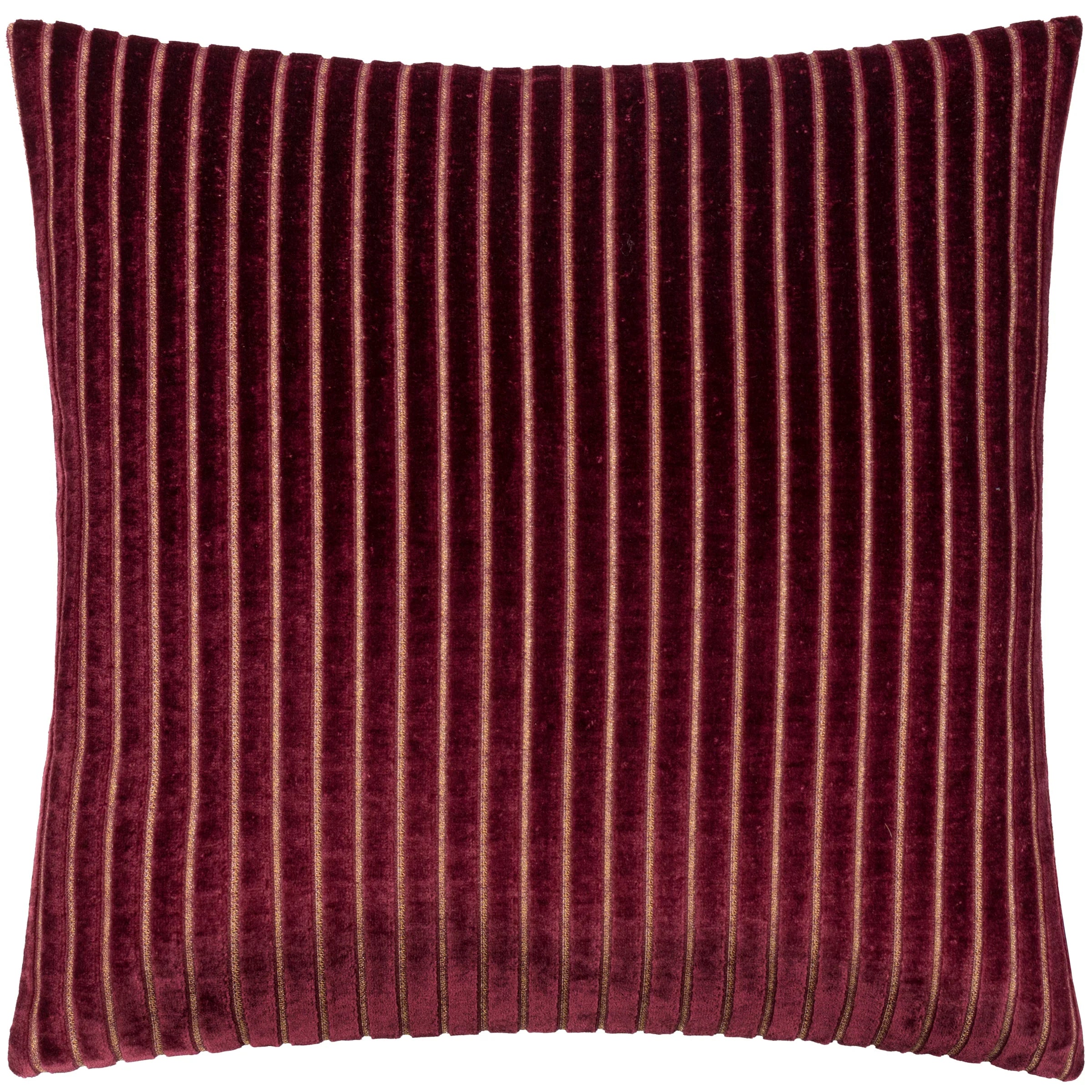 Paoletti (Riva Home) Cushions SAVOY STRIPE VELVET CUSHION by Paoletti