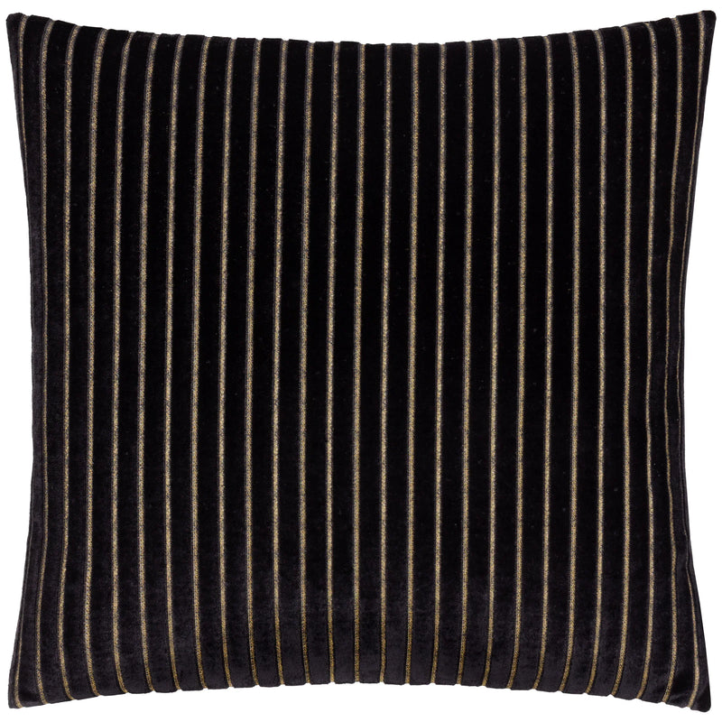 SAVOY STRIPE VELVET CUSHION by Paoletti