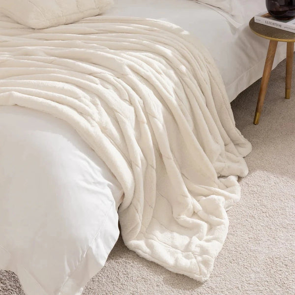 Empress Super Soft Faux Fur Throw by Paoletti
