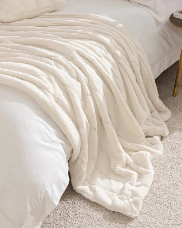 Empress Super Soft Faux Fur Throw by Paoletti