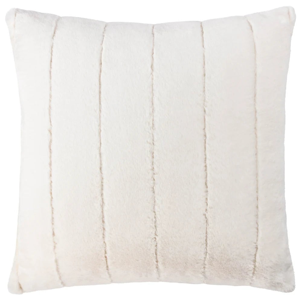 Paoletti (Riva Home) Throw Cream Paoletti Empress Faux Fur Cushion