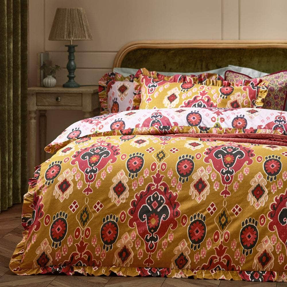 Paoletti Seventy Three (Riva Home) Bedspread Paoletti - Seventy Three Dawson Ikat Reversible Duvet Cover Set