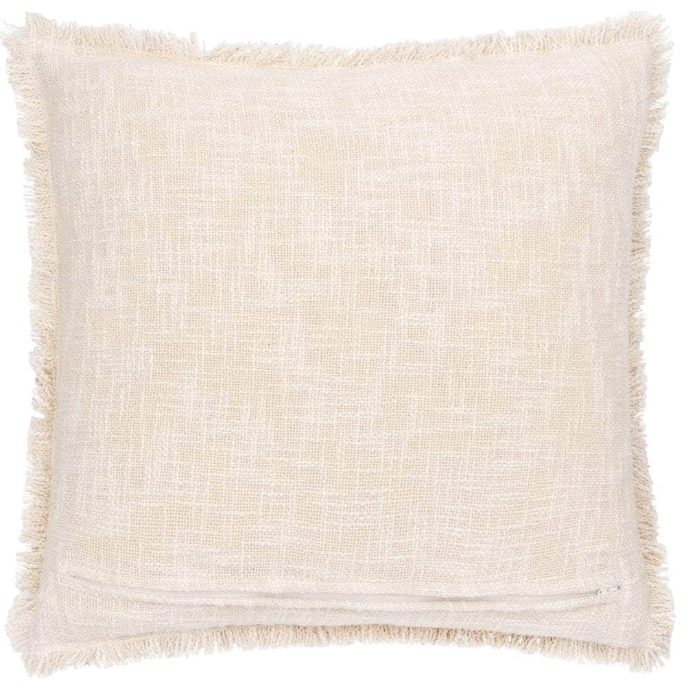 Paoletti Seventy Three (Riva Home) Cushions Paoletti - Seventy Three Durelle Damask Fringed Feather Filled Cushion Coral