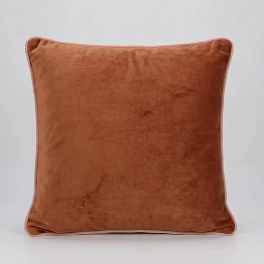 BAILEY BRUSHED COTTON VELVET CUSHION by MADE