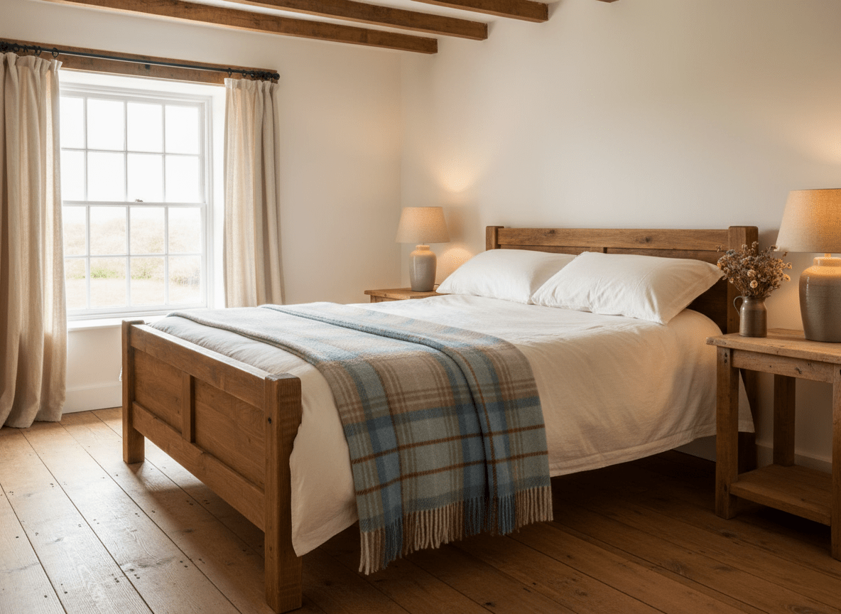 Remony Lambswool Throw Lindores Caramel Lindores Marino Lambswool Throws by Remony