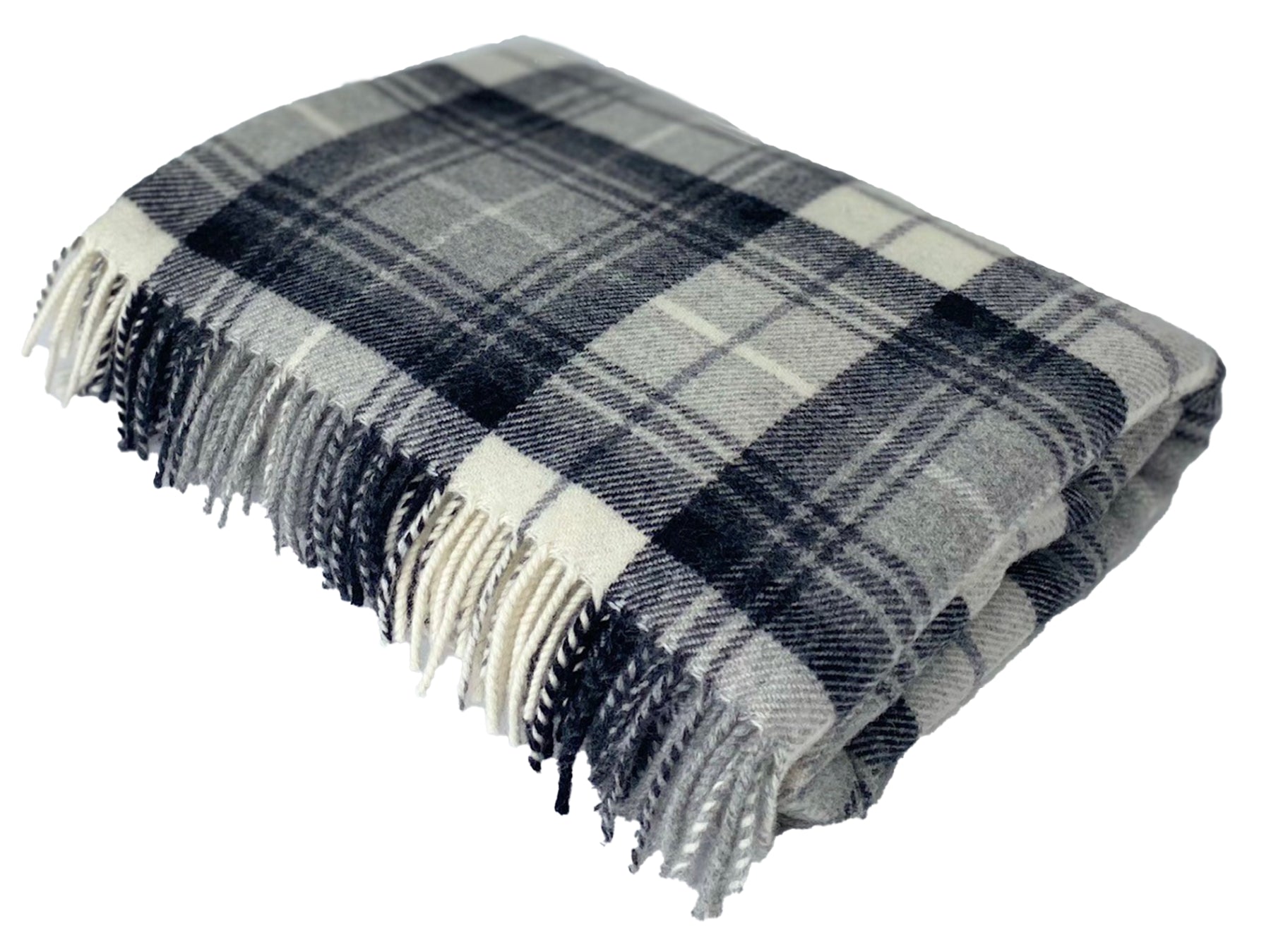 Remony Lambswool Throw Lindores Slate Lindores Marino Lambswool Throws 140x180cm