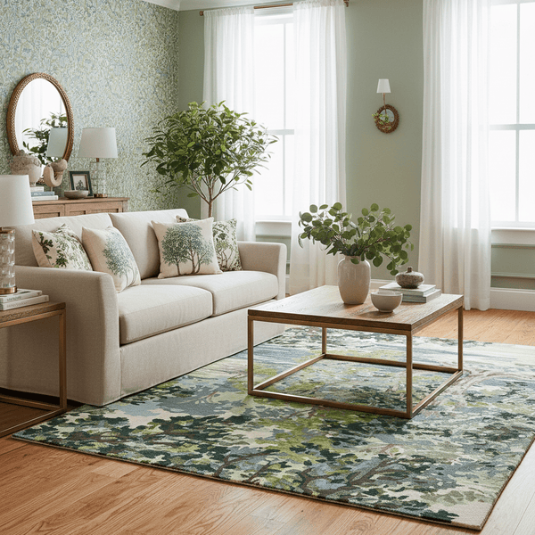 SANDERSON ANCIENT CANOPY AREA RUG  by Brink & Campman