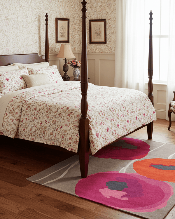 SANDERSON POPPIES AREA RUG  by Brink and Campman