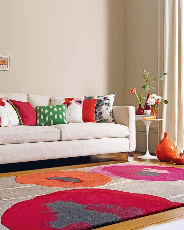 SANDERSON POPPIES AREA RUG  by Brink and Campman