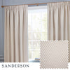 Sanderson (Riva Home) Sanderson Curtains Sanderson Hutton Jacquard Pencil Pleat Curtains