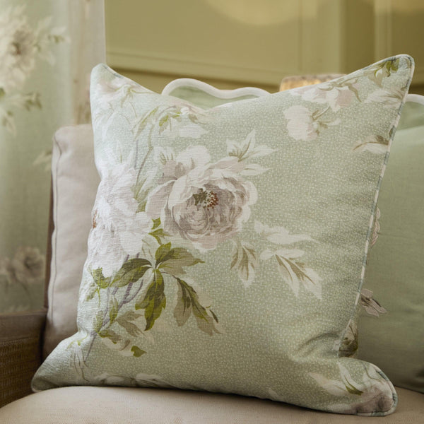 Sanderson Adele Floral Chenille Cushion