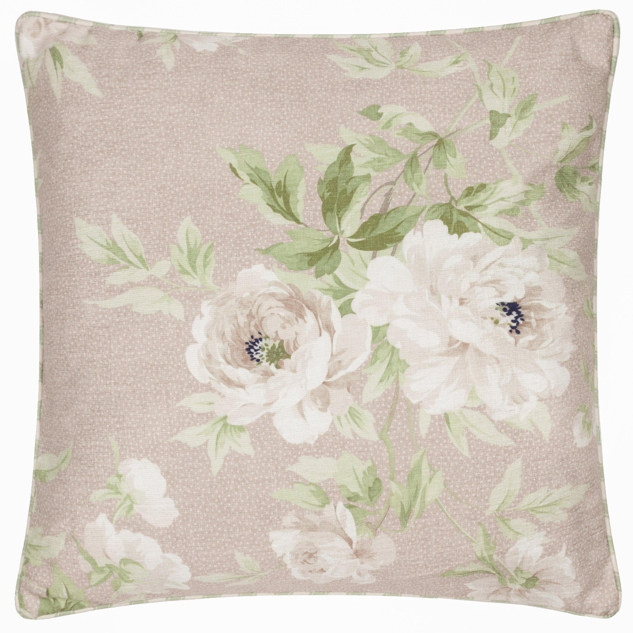 Sanderson (Riva Home) Sanderson Cushion Sanderson Adele Rose Sanderson Adele Floral Chenille Cushion