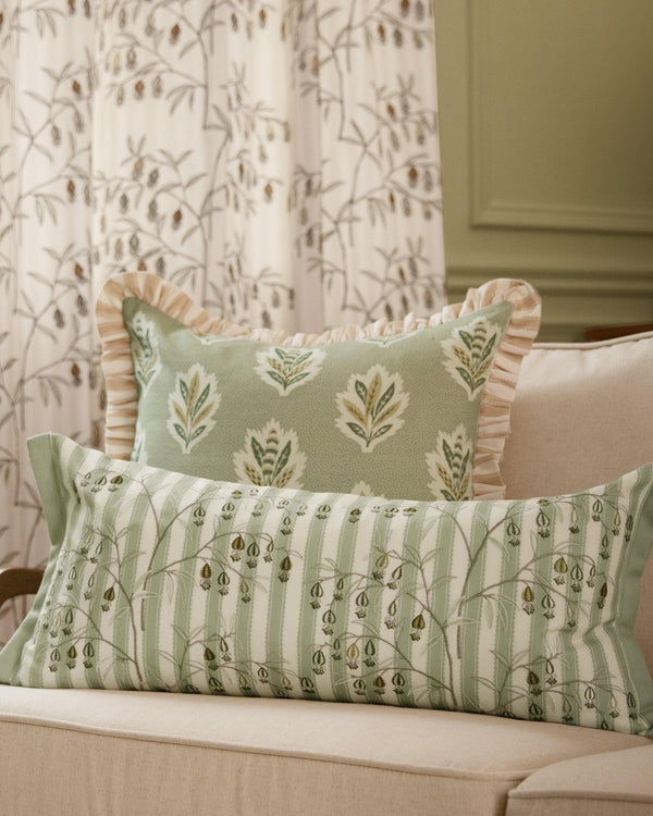 Sanderson Chinese Lanterns Embroidered Cushion