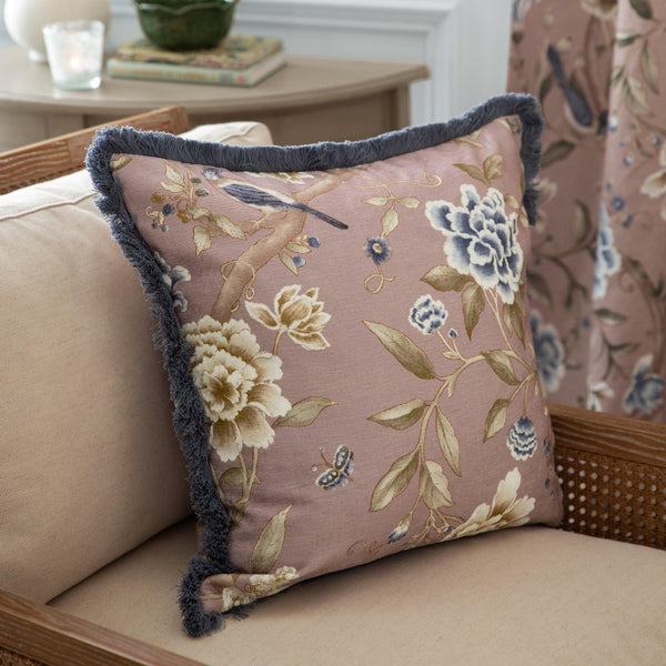 Sanderson Porcelain Garden Chenille Cushion