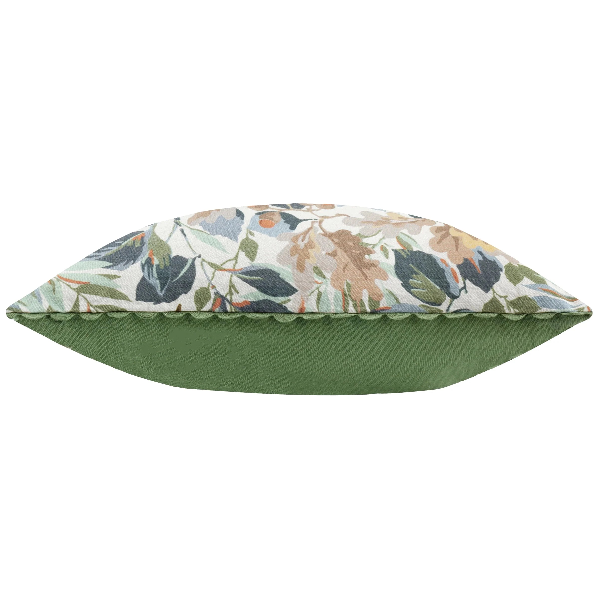 Sanderson (Riva Home) Sanderson Cushion Sanderson Robin's Wood Duck Feather Filled Cushion – Forest/Rust (50x50cm)