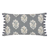 Sanderson (Riva Home) Sanderson Cushion Sanderson Sessile Leaf Printed Cushion in Delph Blue