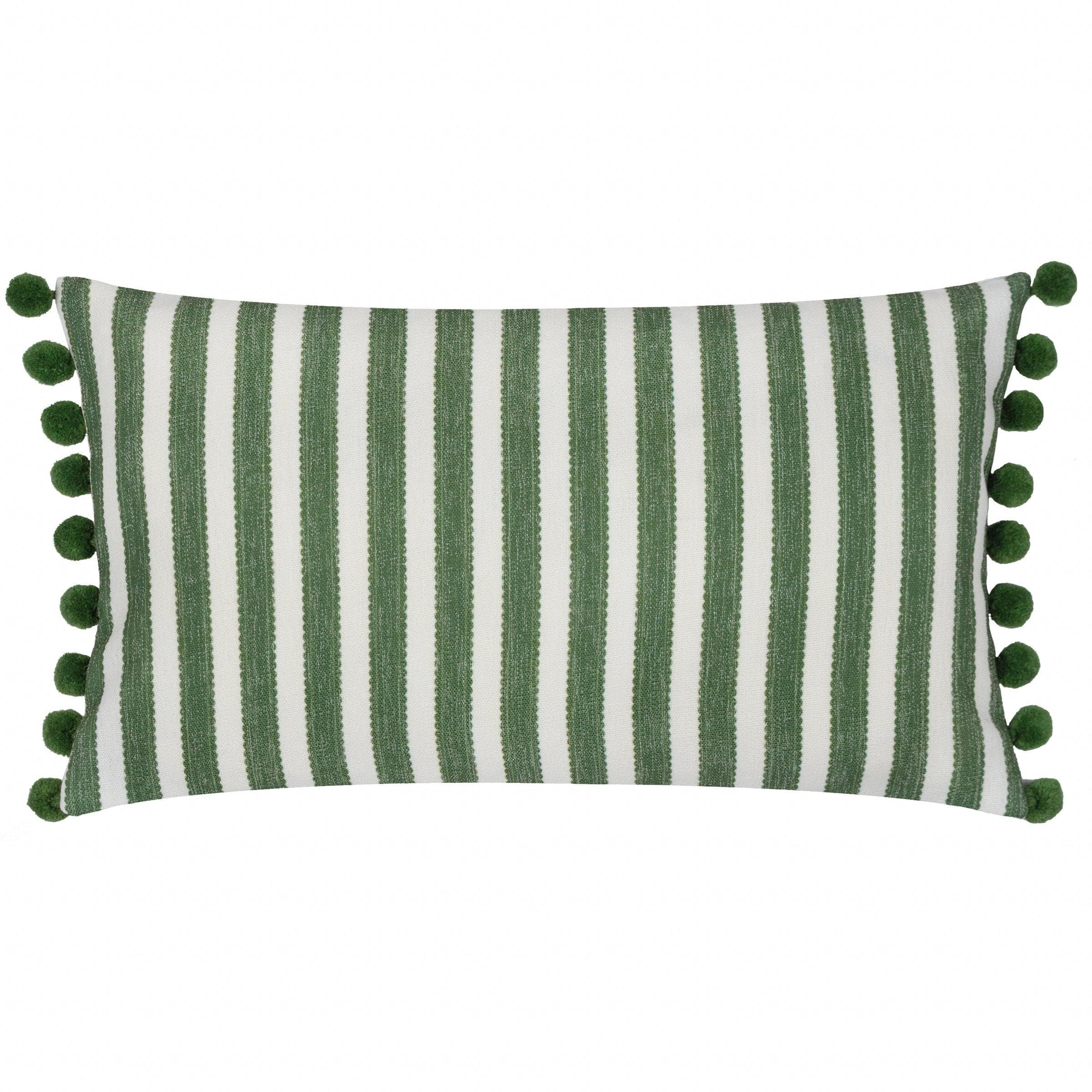 Sanderson (Riva Home) Sanderson Cushion Sanderson Sessile Leaf Printed Cushion in Leaf Green