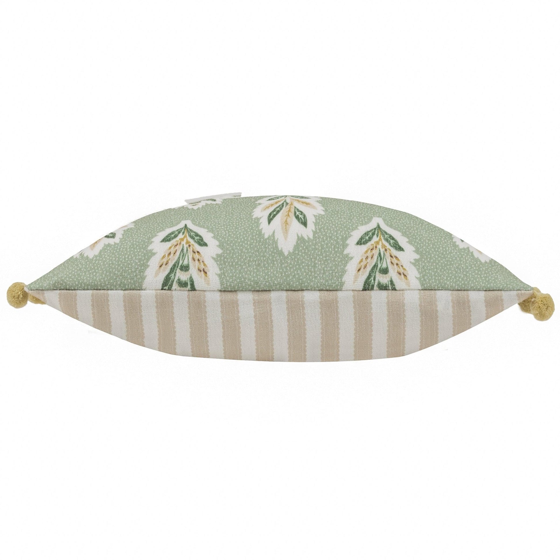 Sanderson (Riva Home) Sanderson Cushion Sanderson Sessile Leaf Printed Cushion in Sage