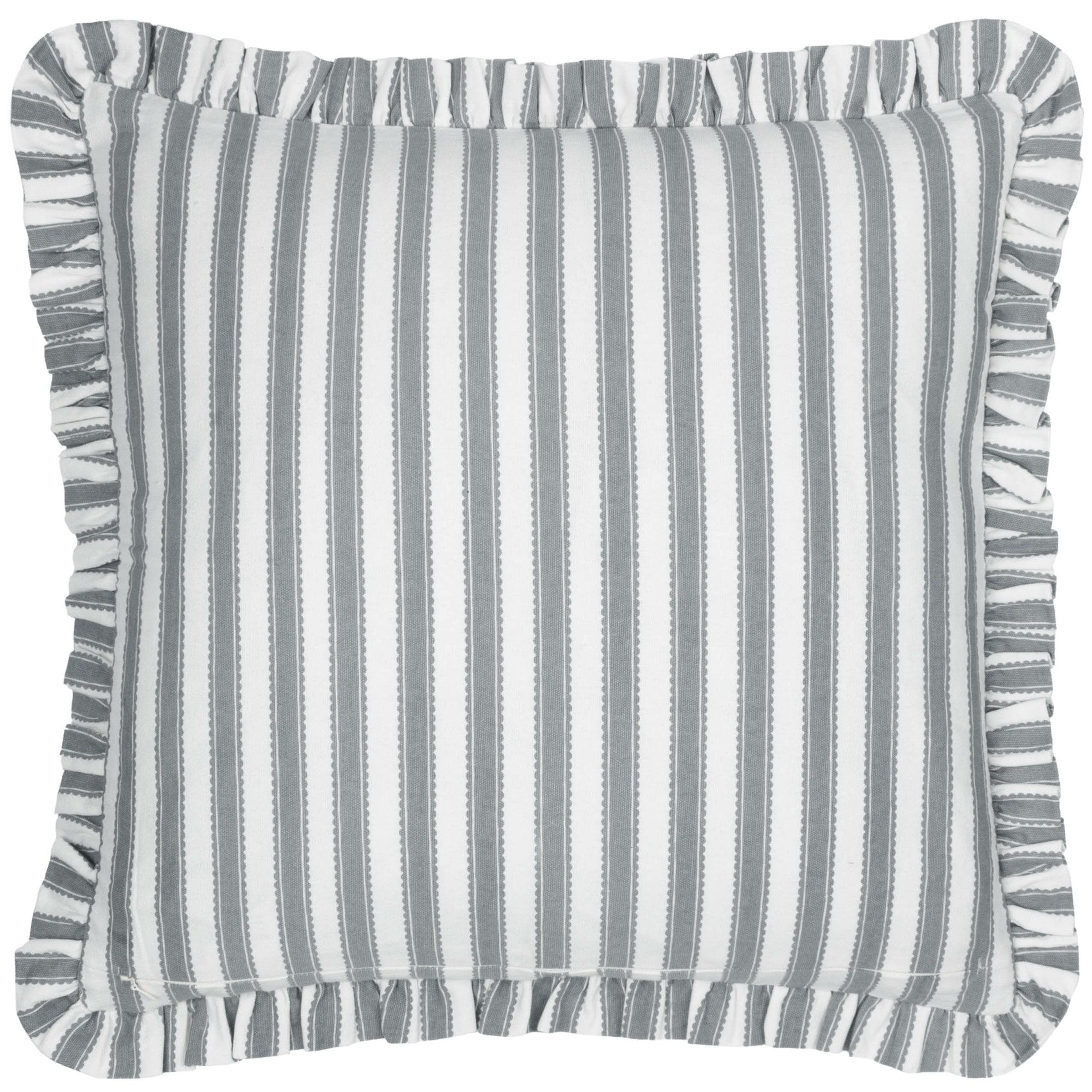 Sanderson (Riva Home) Sanderson Cushion Sanderson Sessile Leaf Printed Square Cushion in Flax