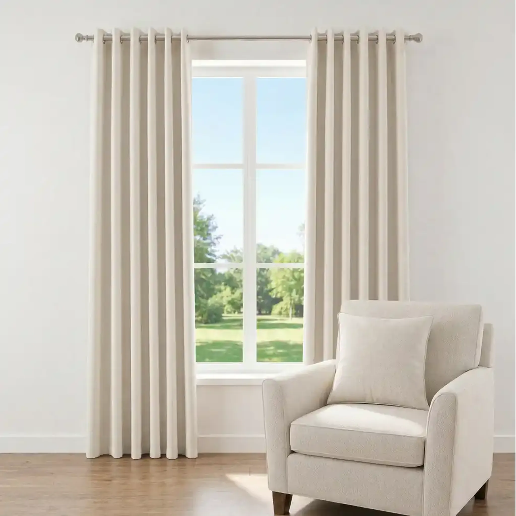 Scatter Box Curtains CALLA CURTAINS CREAM by Scatter Box