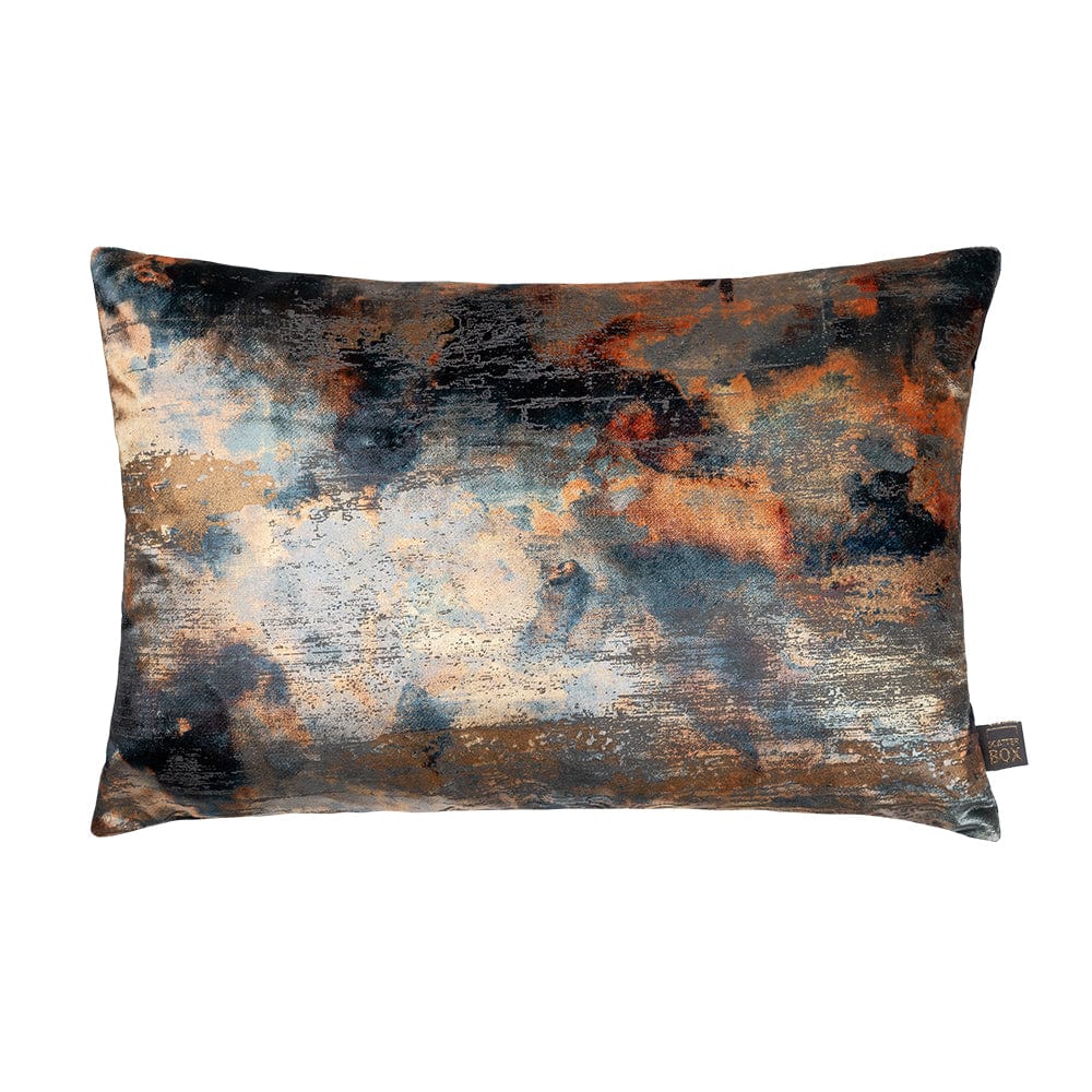 Scatter Box Cushions Feather filled Cushions -  Francium 35x50cm, Navy