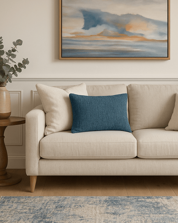 PIPER CUSHION BLUE by Scatter Box