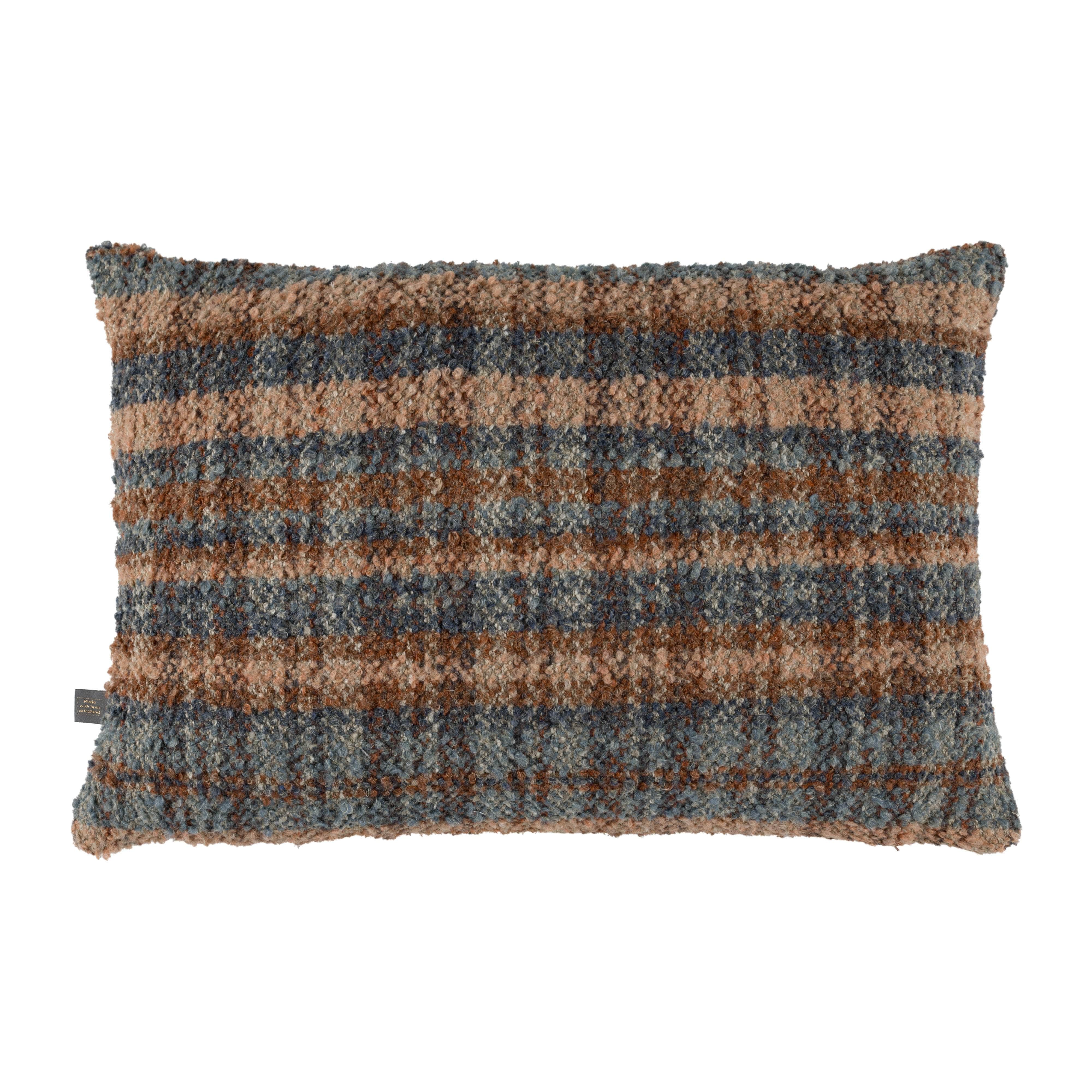 Scatter Box Cushions UILEANN CUSHION – BLUE (FEATHER FILLED) by Scatter Box