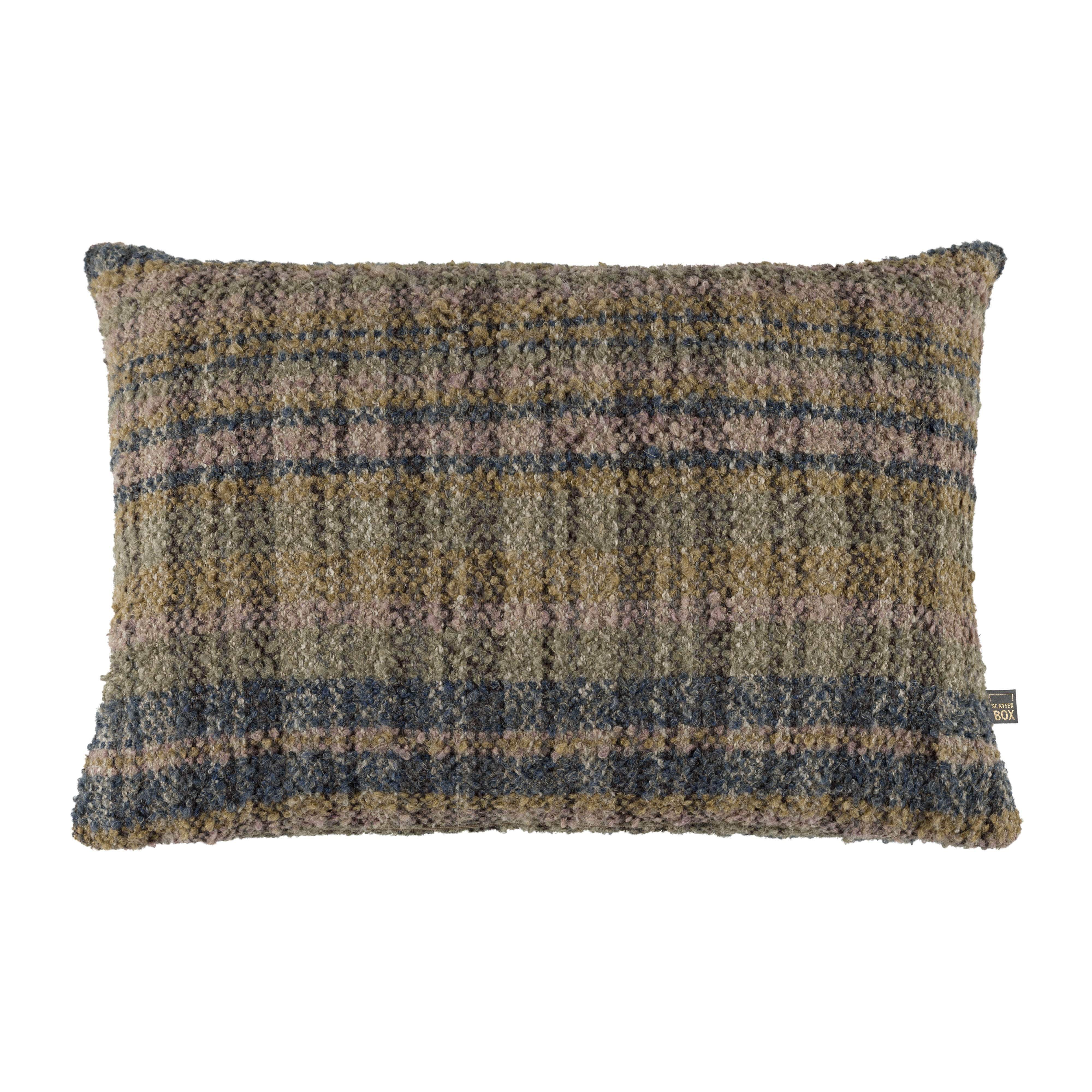 Scatter Box Cushions UILEANN CUSHION – SAGE (40 x 60cm, FEATHER FILLED) by Scatter Box