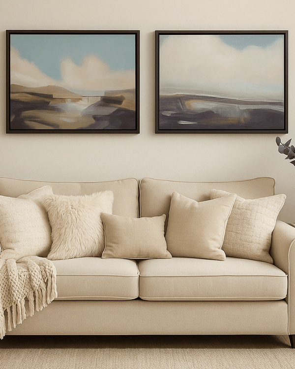 CHARLENE LYNCH INVER 1 (SET OF 2 FRAMED CANVAS) by Scatter Box