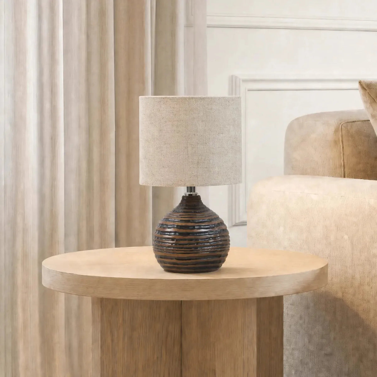 Scatter Box Lamp Round VALLI TABLE LAMPS by Scatter Box