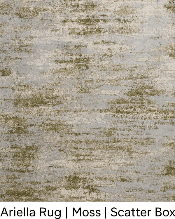 Ariella Rug Moss | Power-Loomed Blend by Scatter Box
