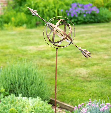 simply HAZEL ARMILLARY FLOWER STAKE