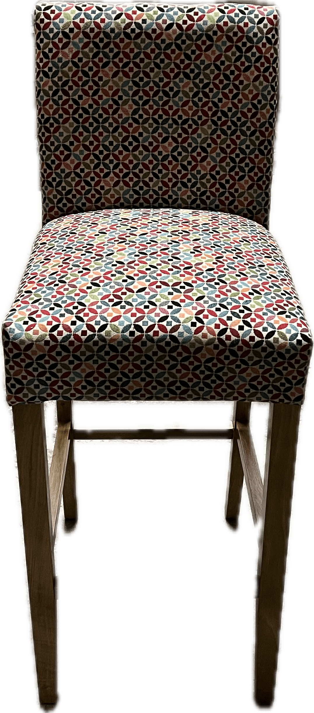 simply HAZEL Bar Stool simply Hazel Bar Stool in multi colour fabric