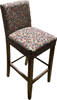 simply HAZEL Bar Stool simply Hazel Bar Stool in multi colour fabric