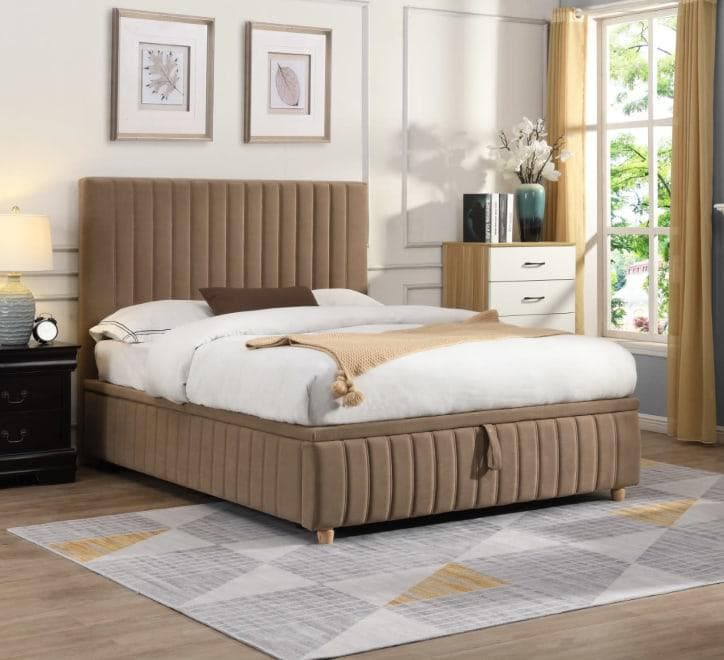 simply HAZEL Bed Complete Kerry Gas-lift Ottoman Bed - FREE DELIVERY