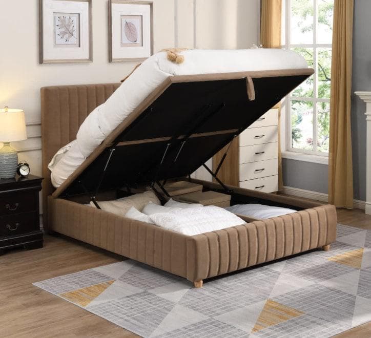 simply HAZEL Bed Complete Kerry Gas-lift Ottoman Bed - FREE DELIVERY