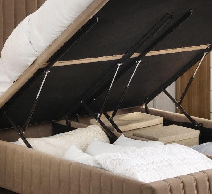 simply HAZEL Bed Complete Kerry Gas-lift Ottoman Bed - FREE DELIVERY