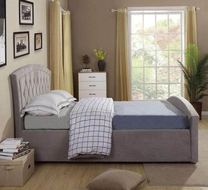 simply HAZEL Bed Complete Kingston Gas-lift Ottoman Bed - FREE DELIVERY