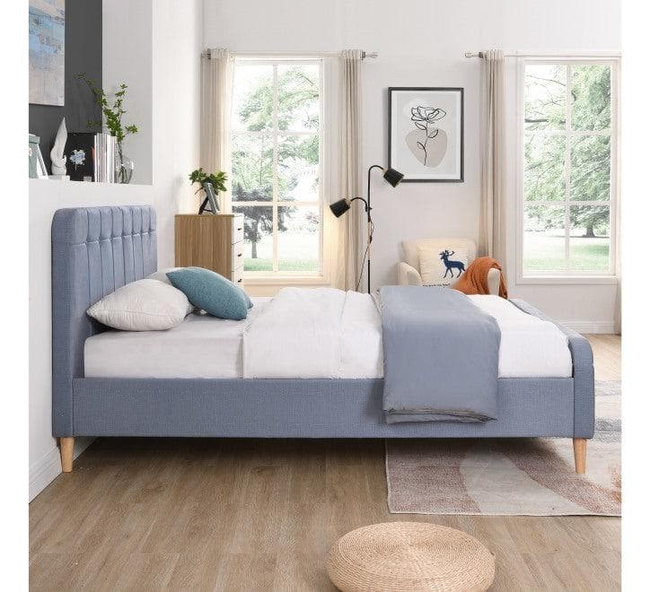 simply HAZEL Bed Complete The Ashley Sky Blue Bed - FREE DELIVERY